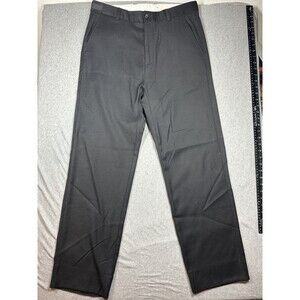 ADNYM ATELIER Black Chino‎ Dress Pants Mens 32 L Wool